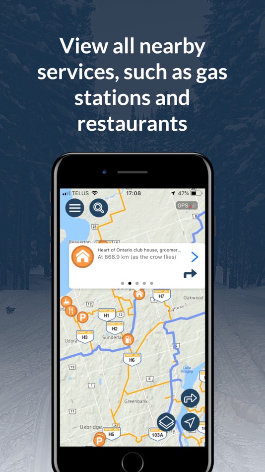 #3. Go Snowmobiling Ontario (iOS) 由: MapGears inc.