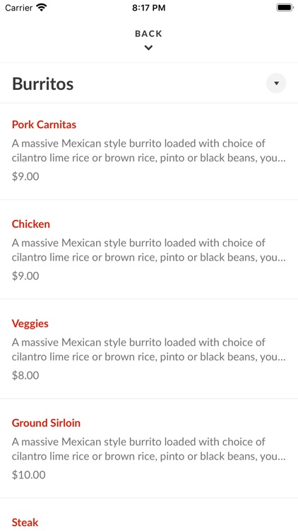 Mickey's Massive Burritos