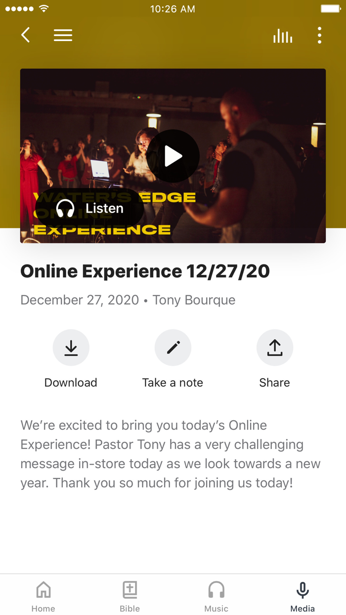 Waters Edge Gathering