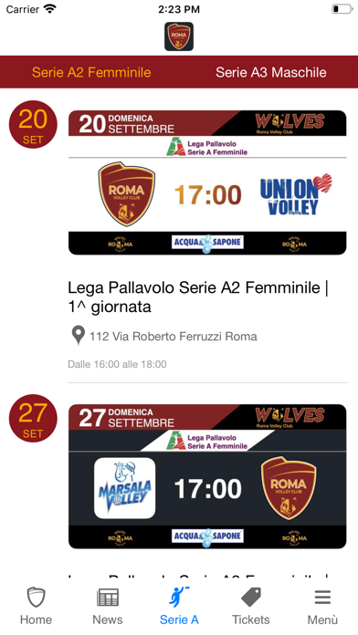 Roma Volley Club screenshot 4