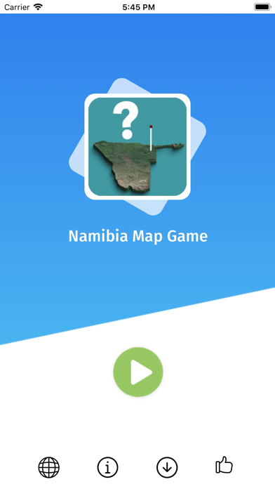 Namibia: Provinces Quiz Game Screenshot