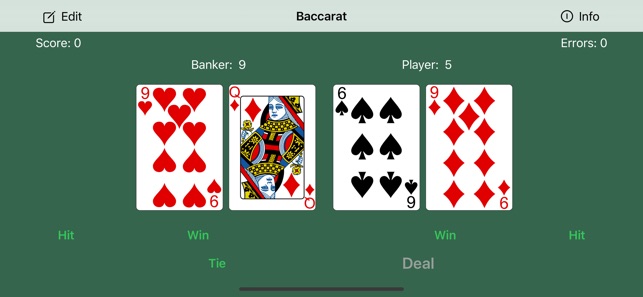 ‎Baccarat Trainer