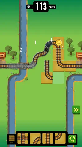 Game screenshot Gold Train FRVR - Railway Maze mod apk