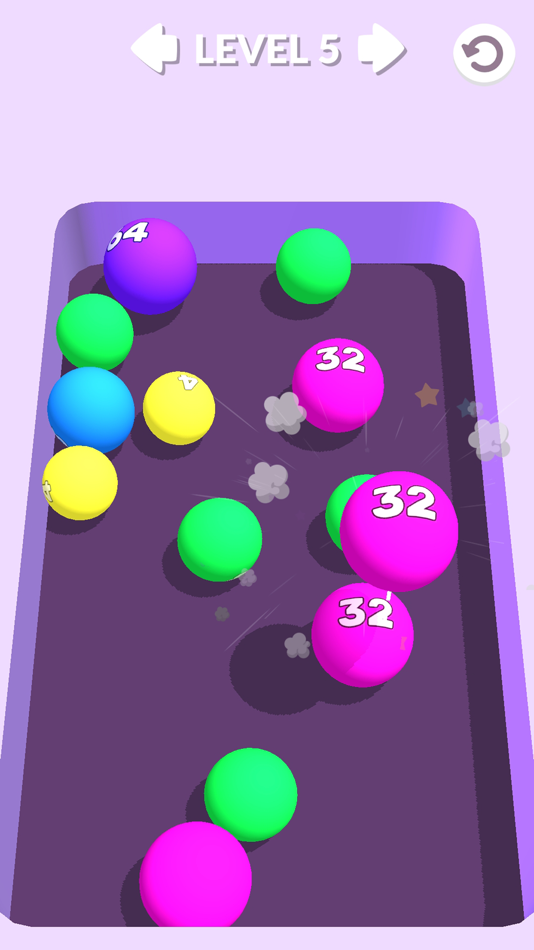 #4. Merge Balls 3D (iOS) By: Anna Nikolaevna