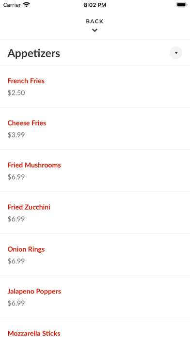 Albo Pizza Restaurant Screenshot