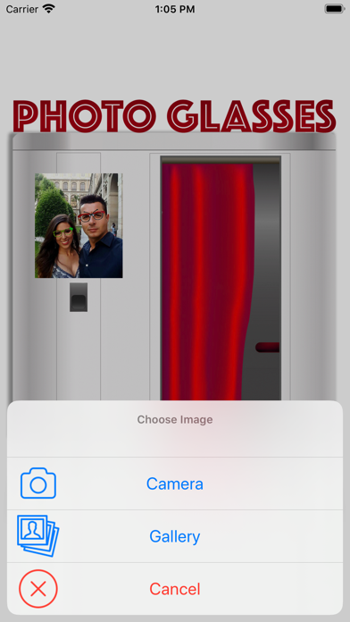 How to cancel & delete Photo Glasses from iphone & ipad 1