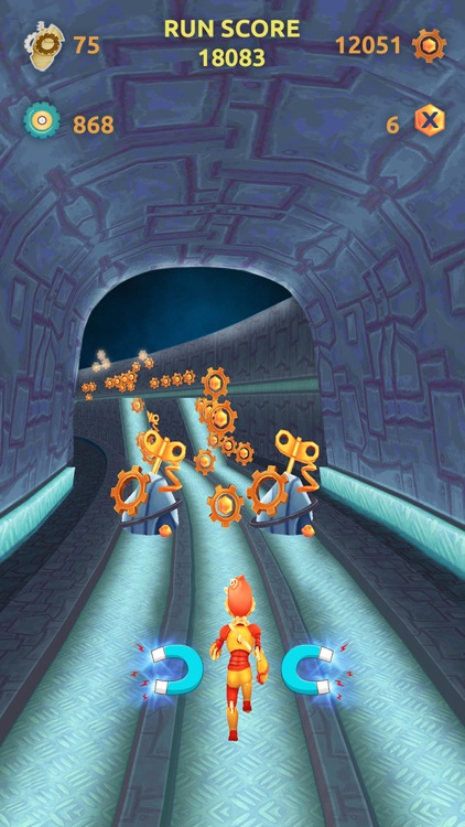 Doozy Robot Runner screenshot-3