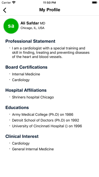 Virtual Care 24/7 Screenshot