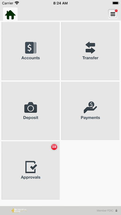 Municipal Bank Business Mobile Screenshot