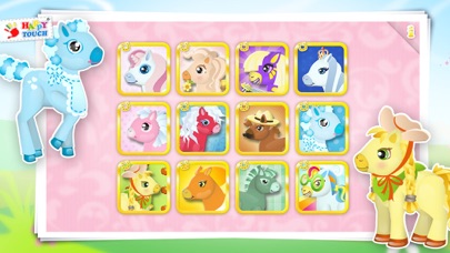 GIRLS-PUZZLE Happytouch® Screenshot