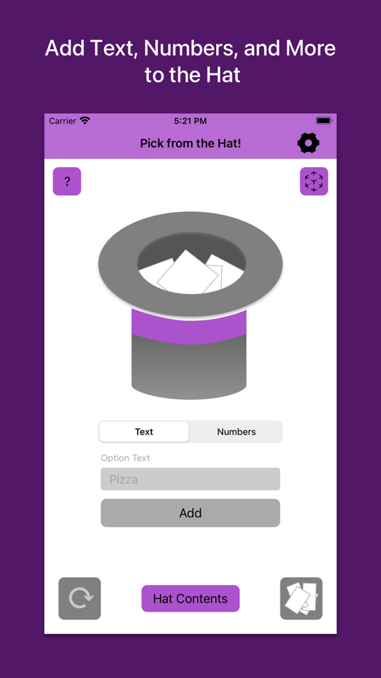#1. Hat Picker (iOS) 由: David Taylor