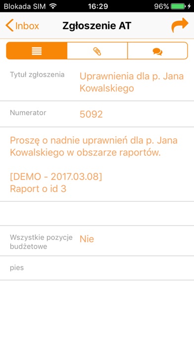 INTENSE Mobile 21.1 Screenshot