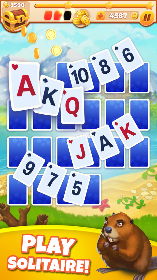 #1. Solitaire Tribes:Tripeaks game (iOS) 게시자: HC GLOBAL DISTRIBUTION LIMITED