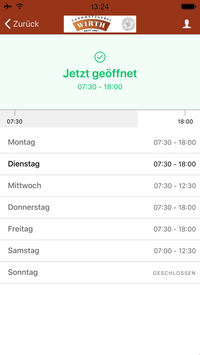 Landmetzgerei Wirth Screenshot