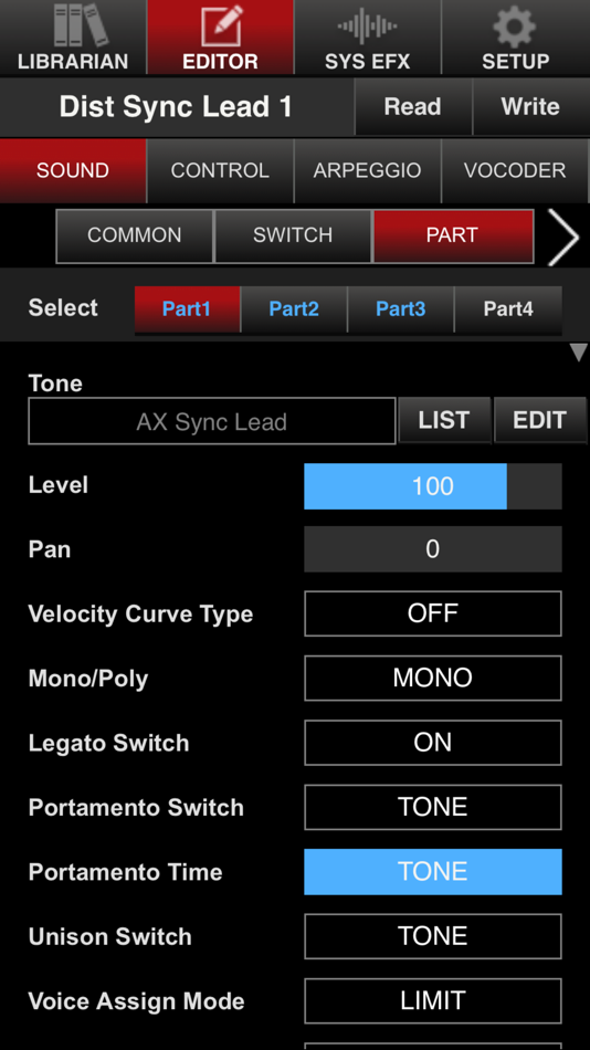 #1. AX-Edge Editor (iOS) 由: Roland Corporation