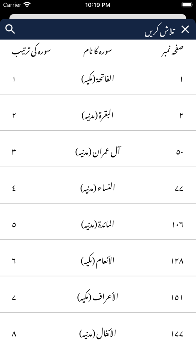 Quran Urdu Screenshot