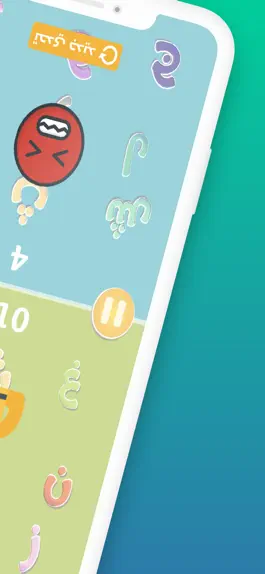 Game screenshot Learn AR EN letters by playing apk