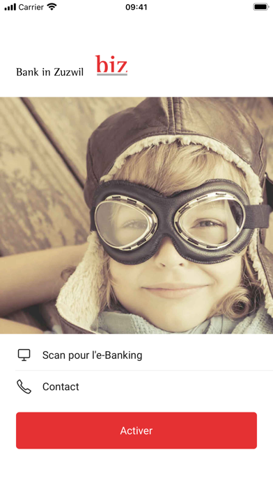 Screenshot #1 pour Mobile Banking Bank in Zuzwil