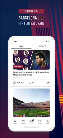 Game screenshot Barcelona Live — Goals & News. mod apk