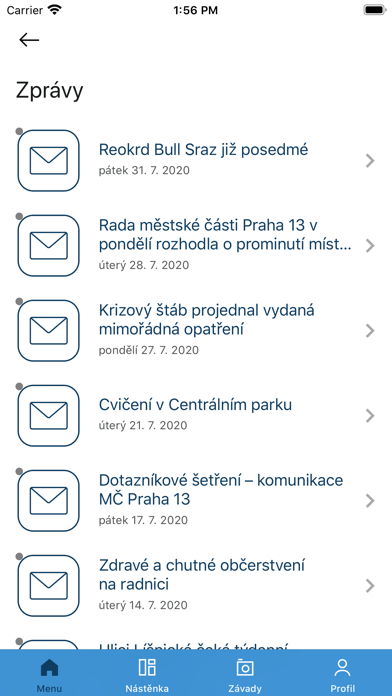 Praha 13 v mobilu Screenshot
