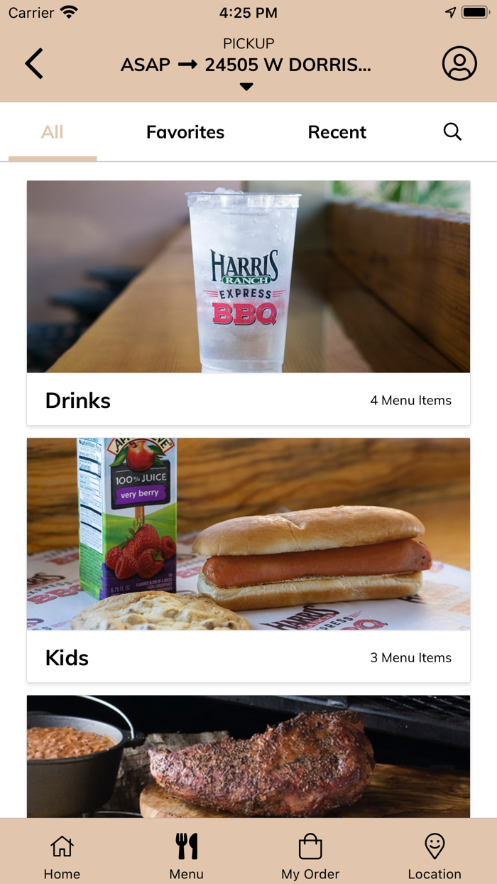 Harris Ranch Express BBQ