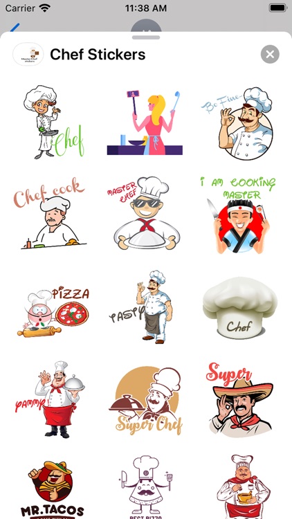 Chef Stickers