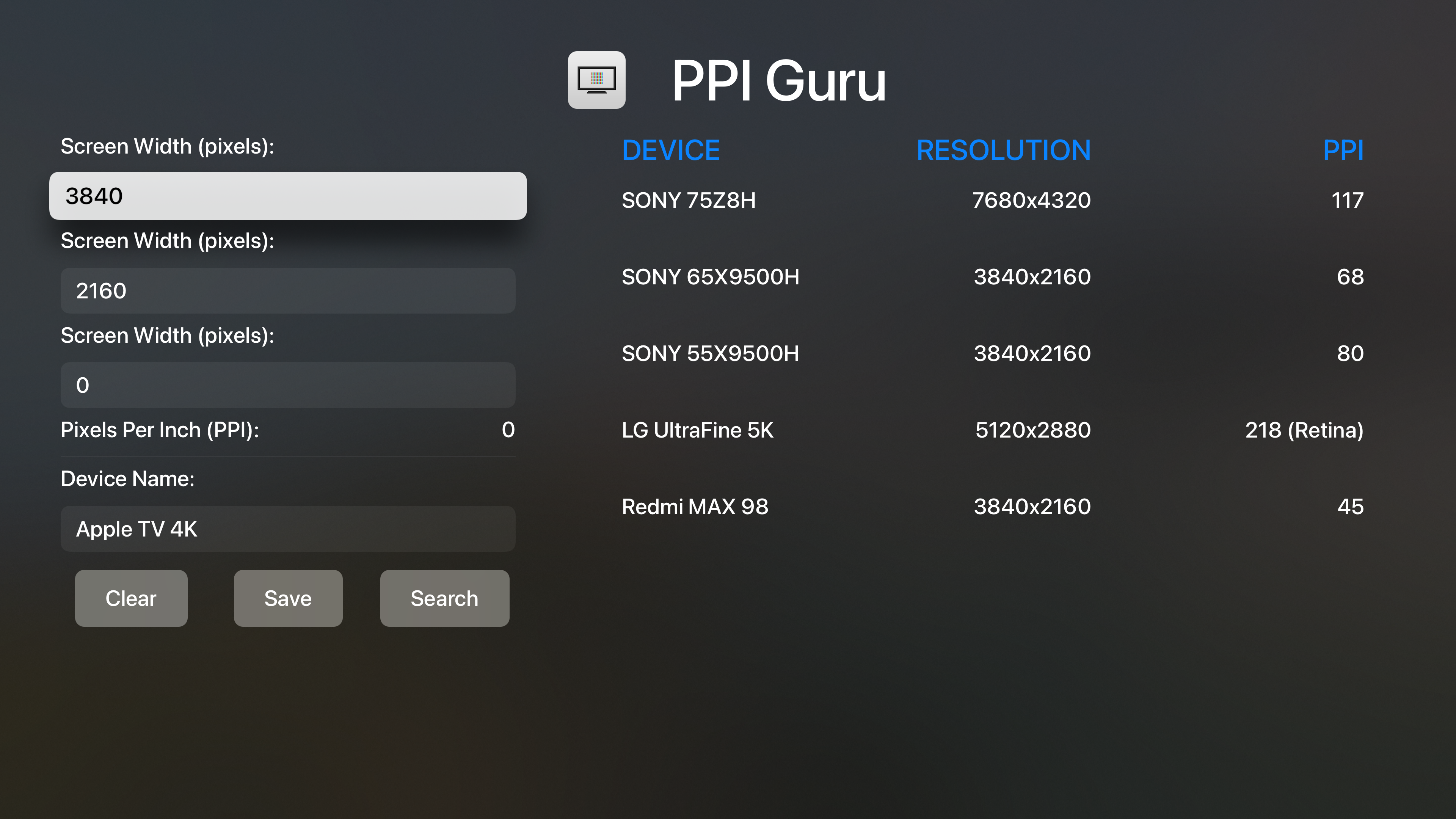 PPI Guru - Calc PPI Easily screenshot 4