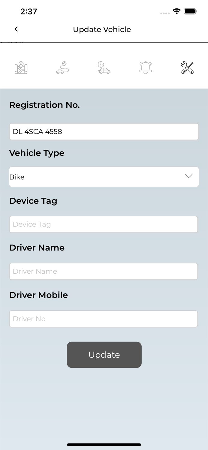 GeoTrack - GeoRadius