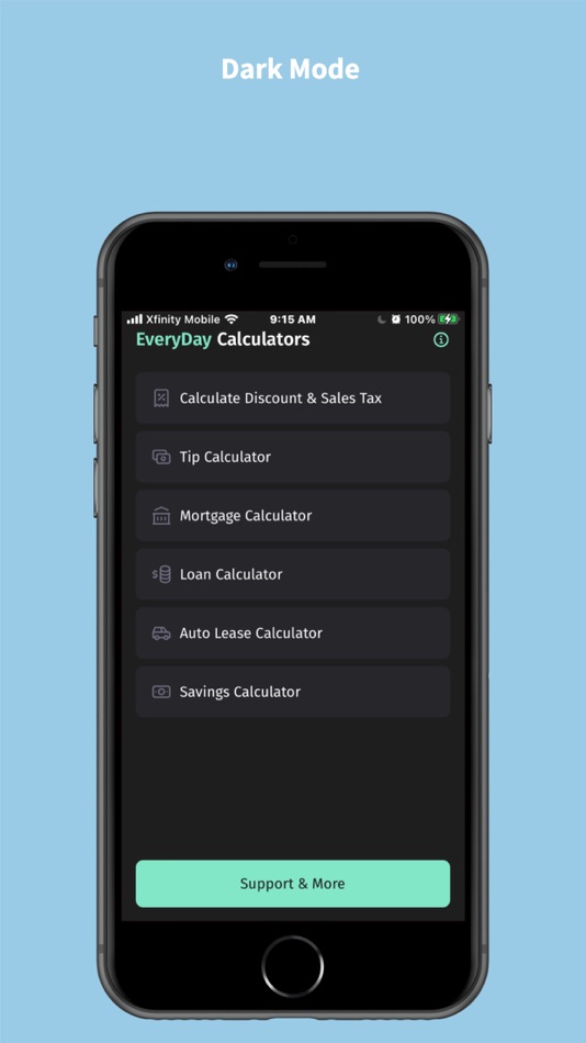 #2. Loan,Mortgage ,Tip Calculator (iOS) By: Blue Sodium Corp