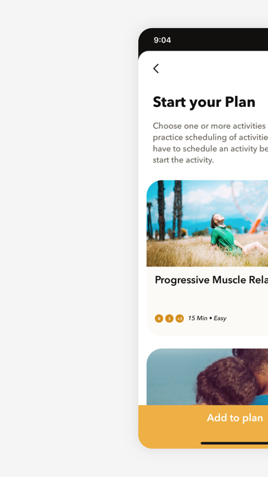 Be Well Plan Screenshot