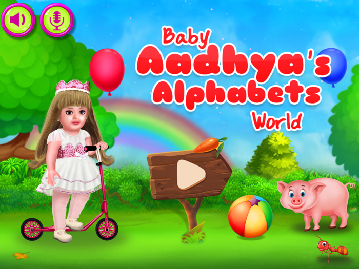 Baby Aadhyas Alphabets World