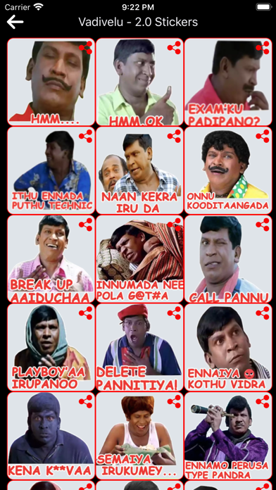 Tamil Stickers -StatusStickers Screenshot