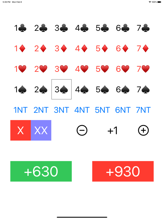 Screenshot #6 pour BridgeAssistantCalc