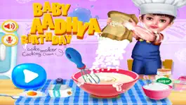 Game screenshot Aadhya Birthday Cake Maker mod apk