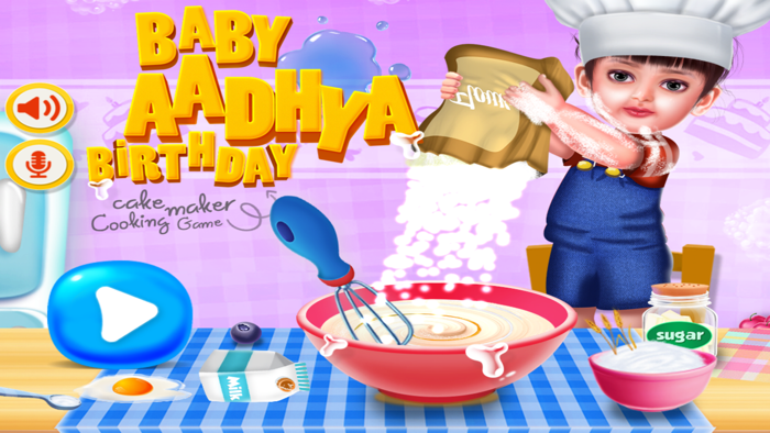 Aadhya Birthday Cake Maker