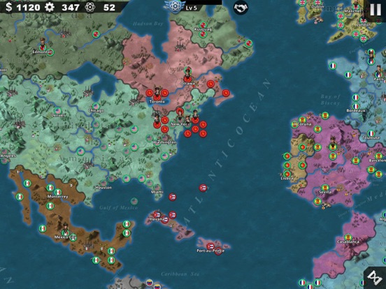 World Conqueror 4 iPad app afbeelding 4