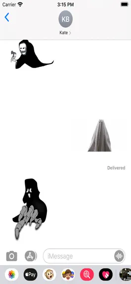 Game screenshot ghosts stickers apk