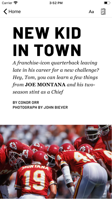 Sports Illustrated Magazine Screenshot
