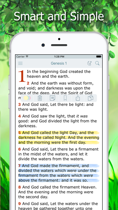 Screenshot #1 pour KJV Bible with Apocrypha. KJVA