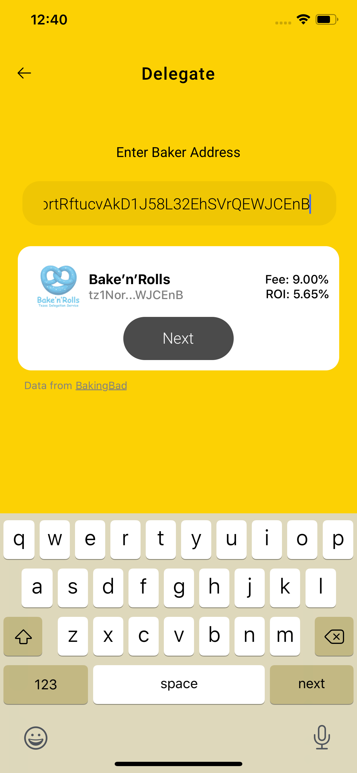 Galleon Mobile Wallet