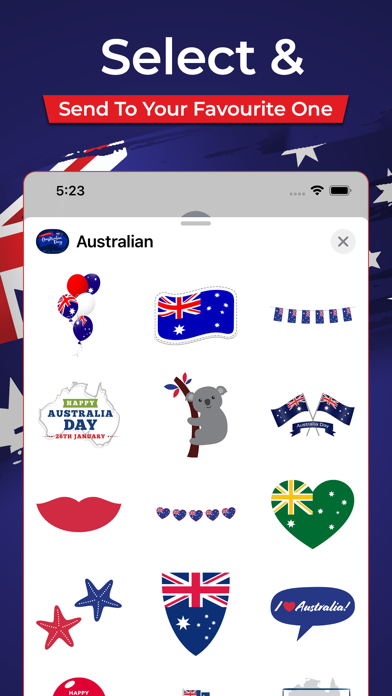 Australian Day Stickersのおすすめ画像3