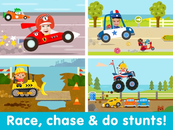 Toddler Car Puzzle Game & Raceのおすすめ画像2