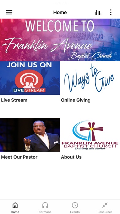 Franklin Avenue Baptist Church Screenshot
