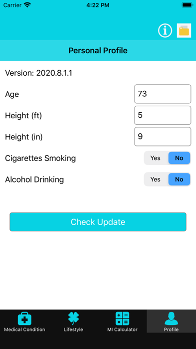 eclaireMD Metabolism Screenshot