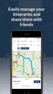 sask snowmobile trails iphone screenshot 4