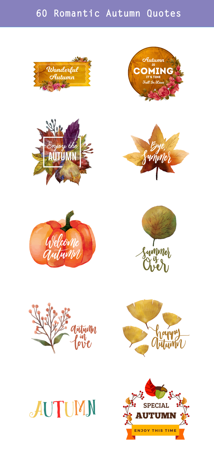 Autumn Love - Greetings Pack