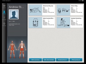 Rehab TherX - HEP On The Go screenshot #2 for iPad