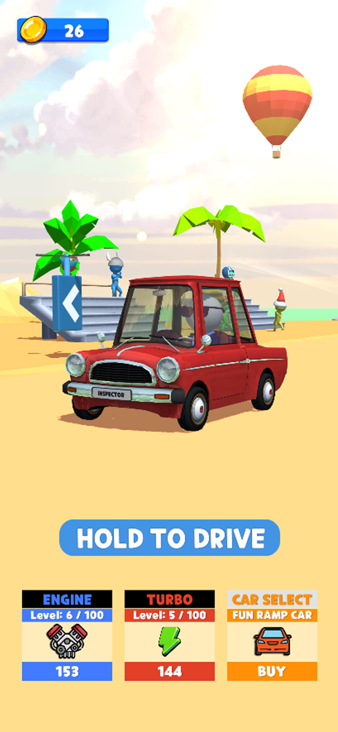 Ramp Crash  Race Challenge