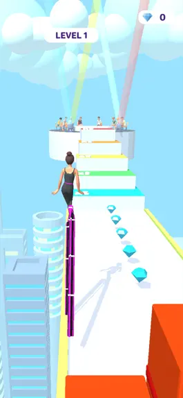 Game screenshot Perfect Heels 3D - Roof Runner mod apk
