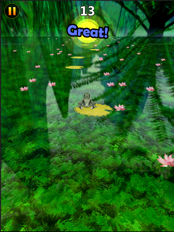 Frog Jumping Adventure iPad screenshot